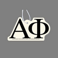 Alpha Phi Air Freshener Tag